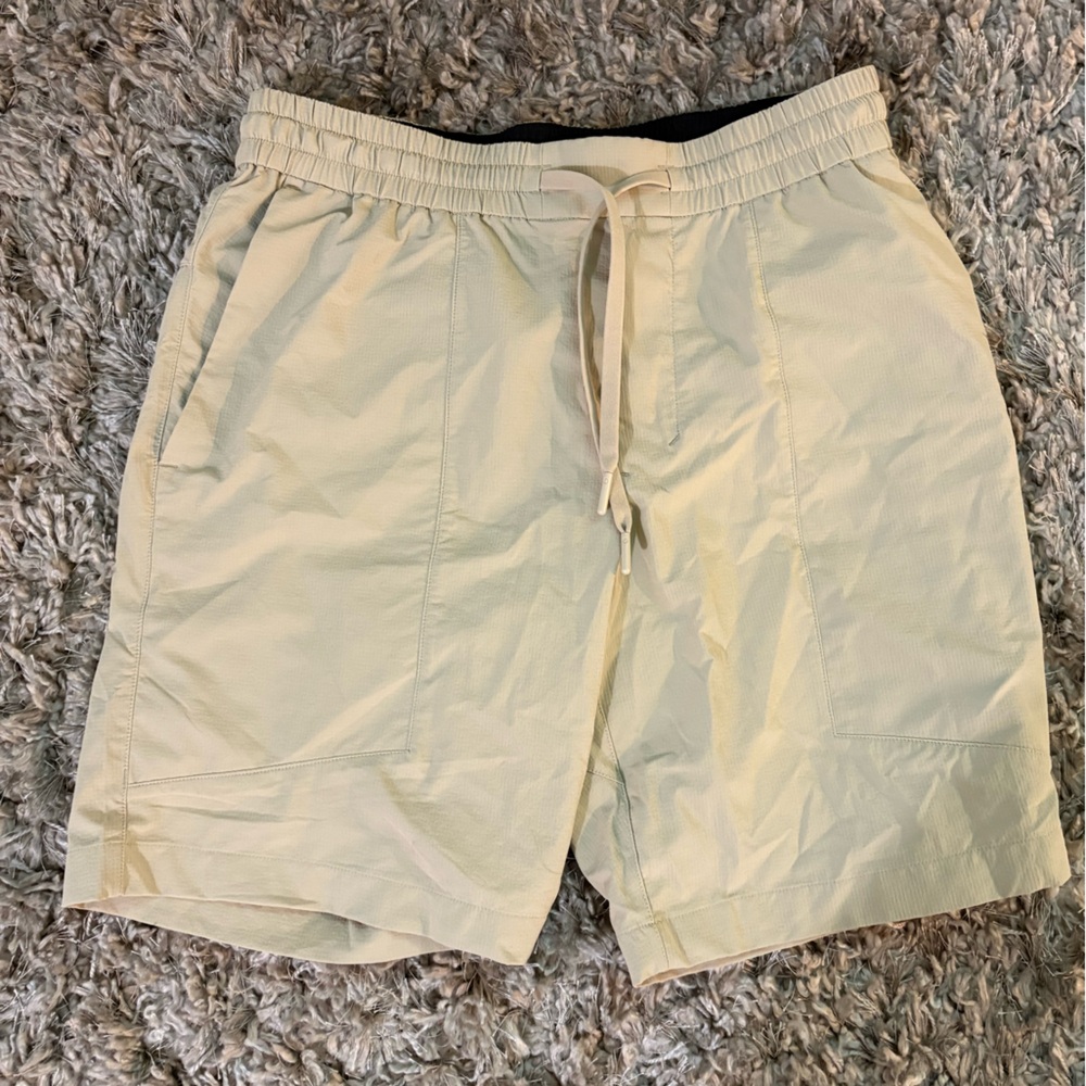 lululemon athletica Cream Athletic Shorts